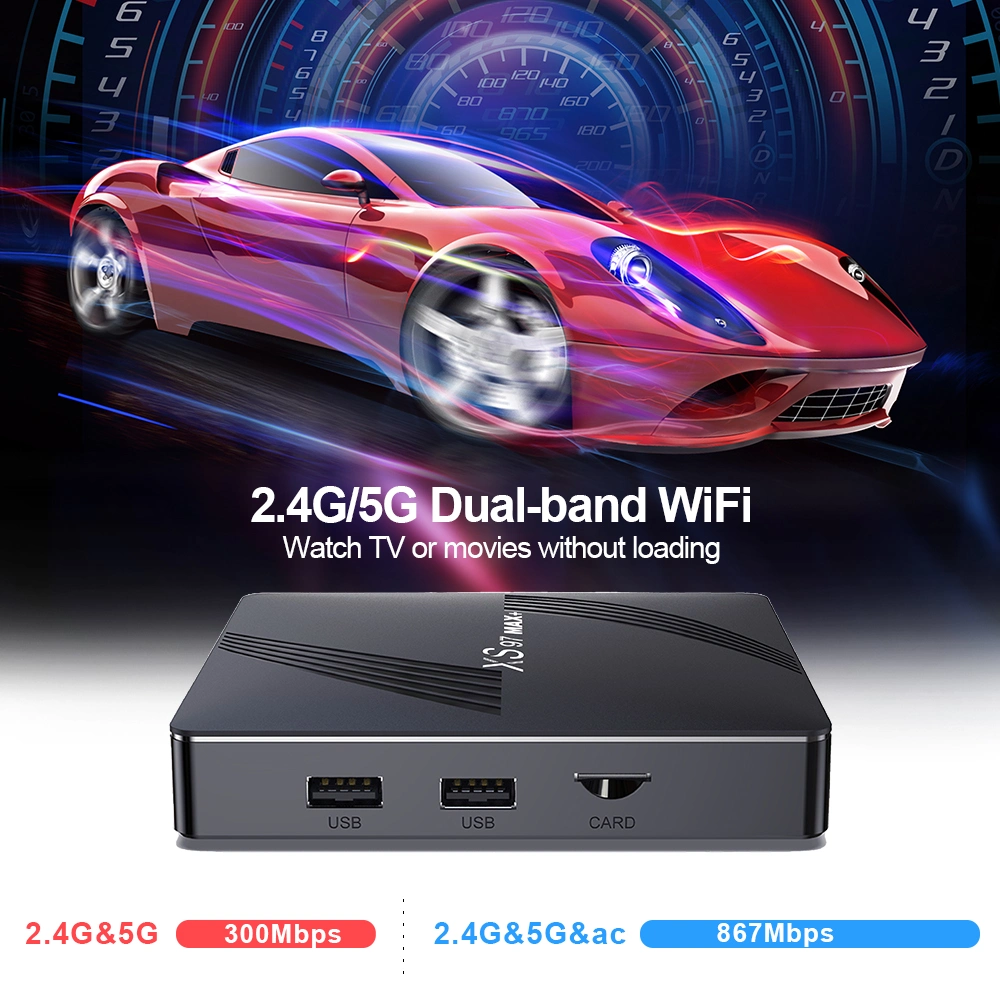 8K UHD Voice Remote Control IPTV TV TV Box 2,4G/5G Dual WiFi 32GB 64GB 128GB Android11,0 Tvbox