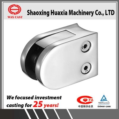 Stainless Steel Precision Casting Investment Casting Glass Clamp Handrail Rail Fittings