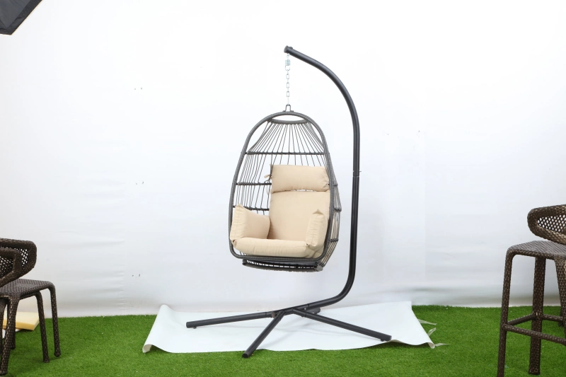 Outdoor / Indoor Hanging Swing Chair Balcony Single Rope Seated Chair