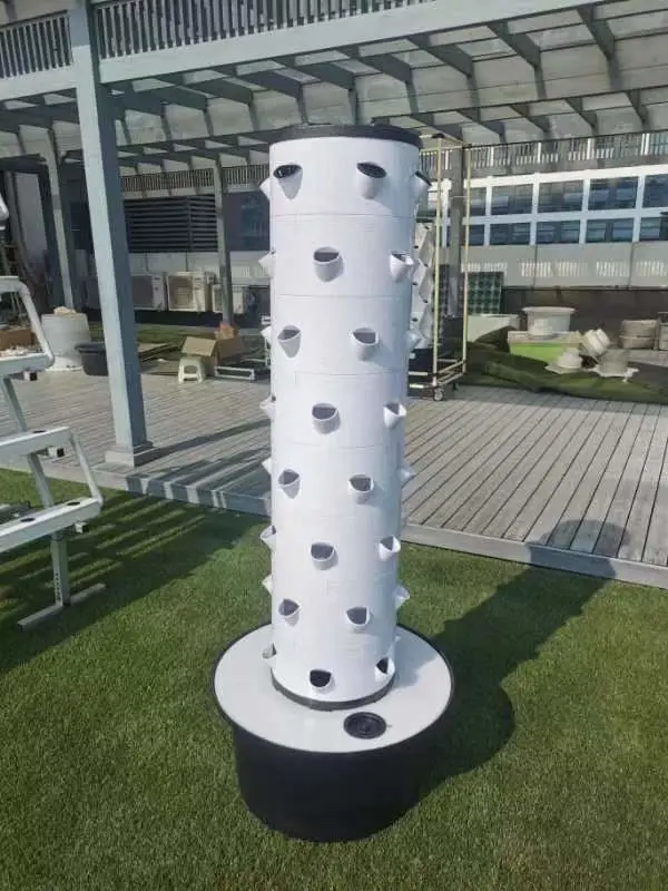 Aeroponic Growing Towers Hydroponics Vertical Garden Systems Hydroponic Systems Indoor PVC Pineapple Planting Type Vertical