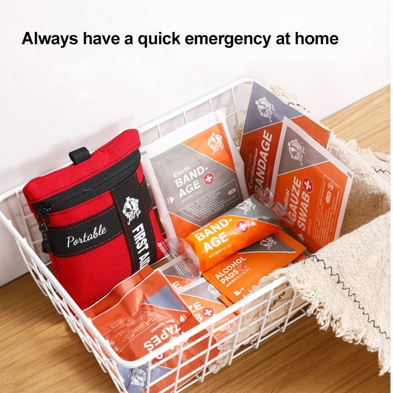 Portable Earthquake First Aid Kit Bag Waterproof Medical First Aid Bag with Safety Kit Supplies Roadside Emergency First Aid Bag
