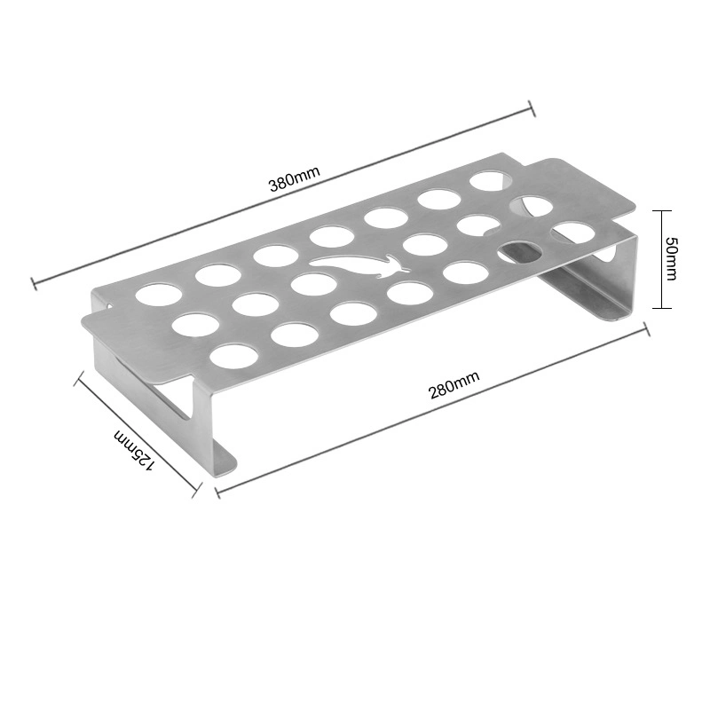 Ready to Ship BBQ Accessories Stainless Steel Pepper Chili Rack, Grill Roast Rack for Barbecue