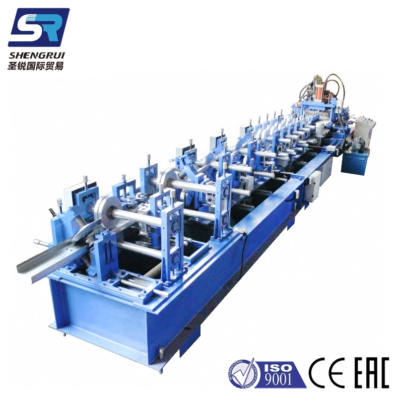 Fully Automatic Metal Frame C Z U Purlin Channel Stut Profile Cold Drawn Roll/Rolling Making Forming Machine