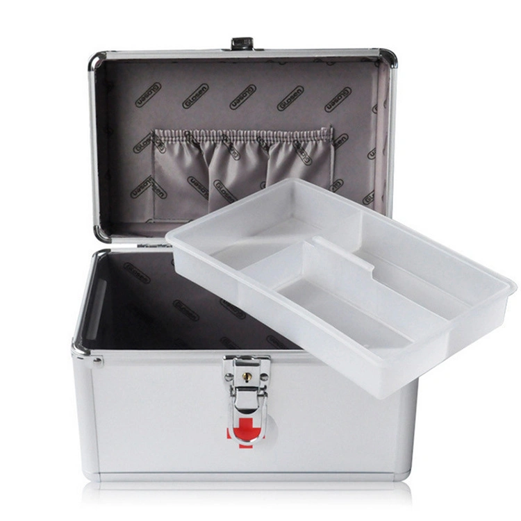 Household Medical Kit Aluminum Tool Case Medical Chest