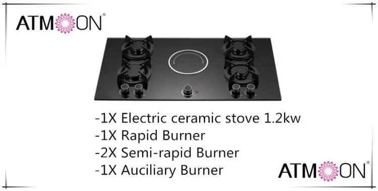 Panel Kerosene Stoves for Domestic 86 Cm Tempered Glass