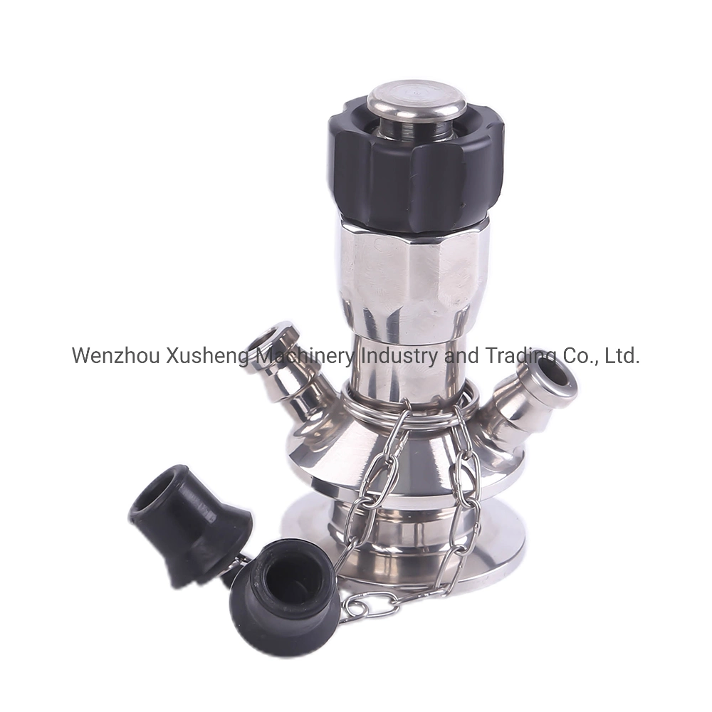 Stainless Steel SS316L Sanitary Aseptic Sample Valve