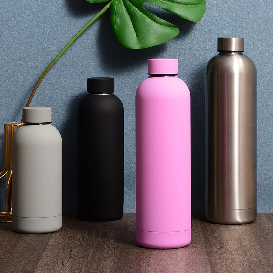 BPA Free Fancy Wholesale/Supplier Drinking OEM Colorful Metal Custom Portable Thermal Vacuum Gym Termos Hot Sports Insulated Stainless Steel Flask Water Bottle