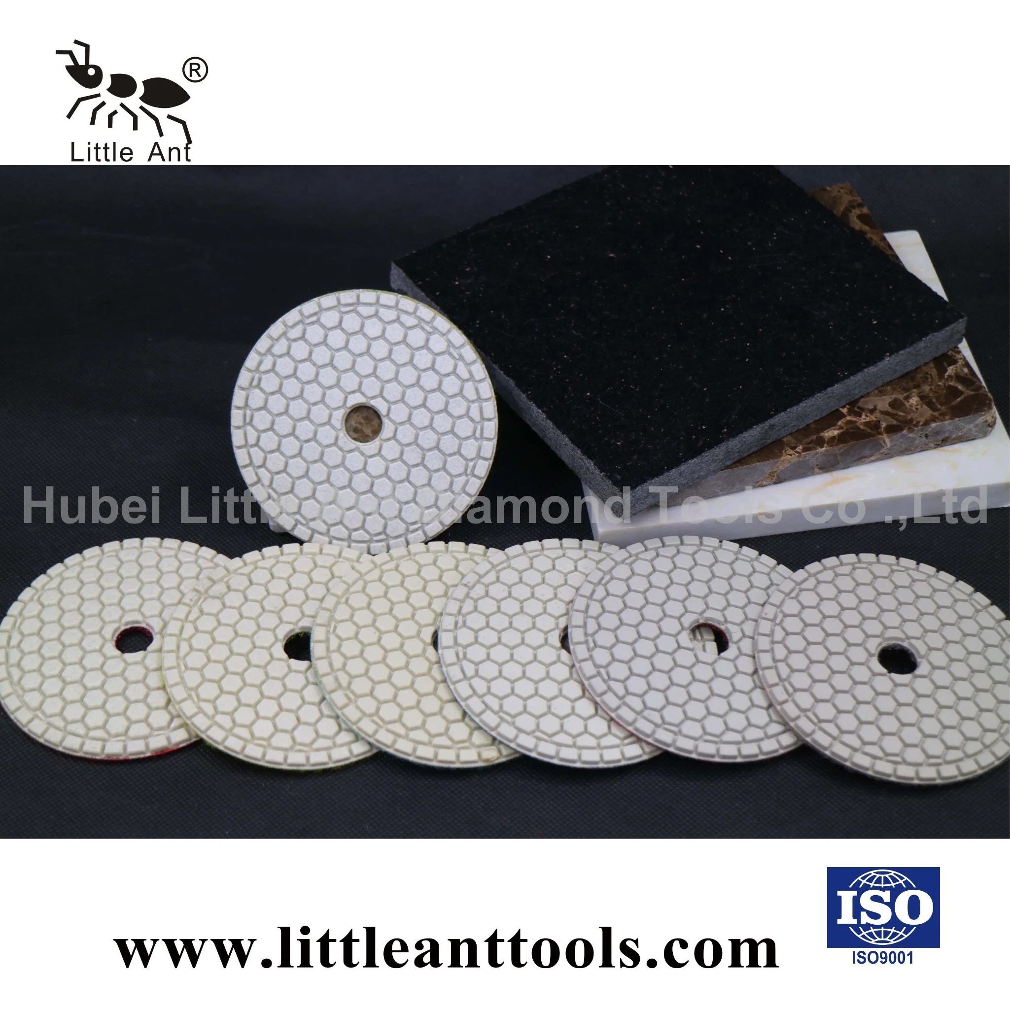 White Old Six-Sided Grinding Polishing Pad