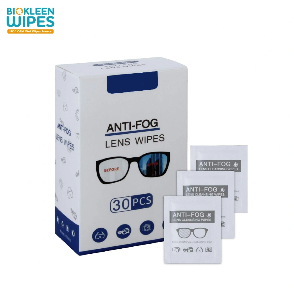 Laptop Screen Lens Wipes Glass Cleaning Wipes Computer Screen Camera Bulk Anti Fog Wipes for Glasses Dry 200 Count