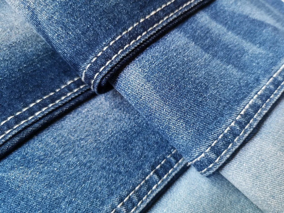 Ck473 Vente en gros confort 8.5oz Stretch OE Poids léger tissu Denim