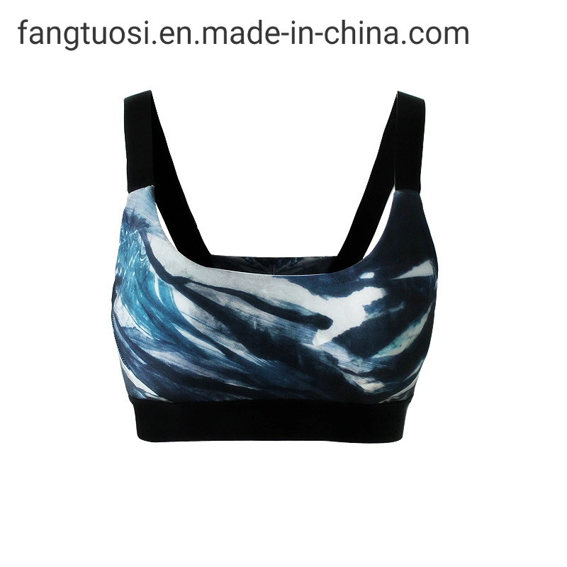 Recycled Tie Dye Printed Sublimation Yoga Sets Active Wear Set Sports Bra Yoga Sets Fitness Women Workout Clothing Apparel