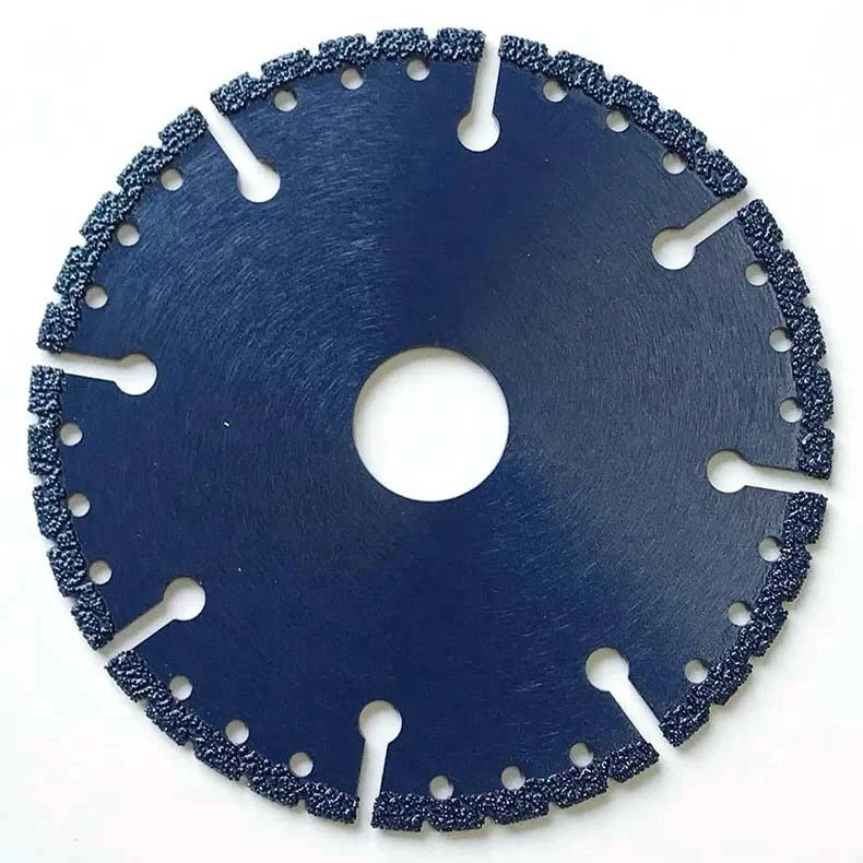 Metal Cutting Disc Vacuum Brazed Diamond Saw Blade for Metal Steel Iron Reinforced Concrete Granite Abrasive Power Tool Accessories Chinese Factory Price