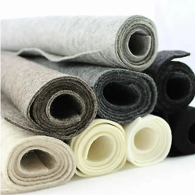 Eco Friendly Polyester Needle Felt Recycled Pad Nonwoven Needle Punched Fabric Polyester Felt