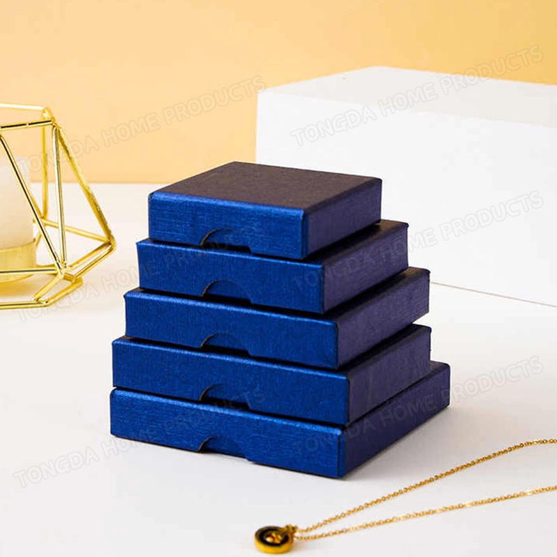Jewelry Gift Boxes Bracelets Necklaces Earrings Rings Storage Cardboard Jewelry Packaging Container
