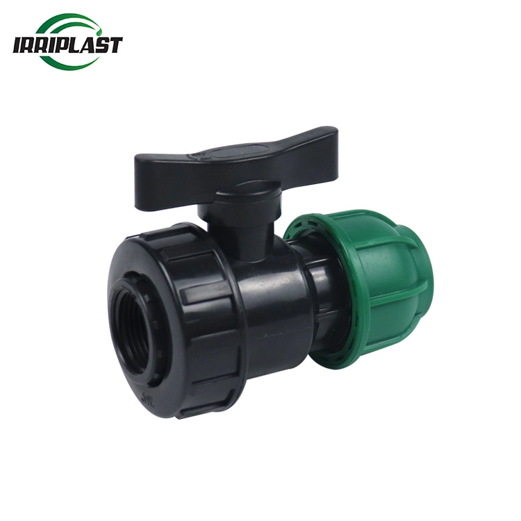 Plastic Pn16 Ball Valve PVC PP Compression Fittings Pipe with Factory Price