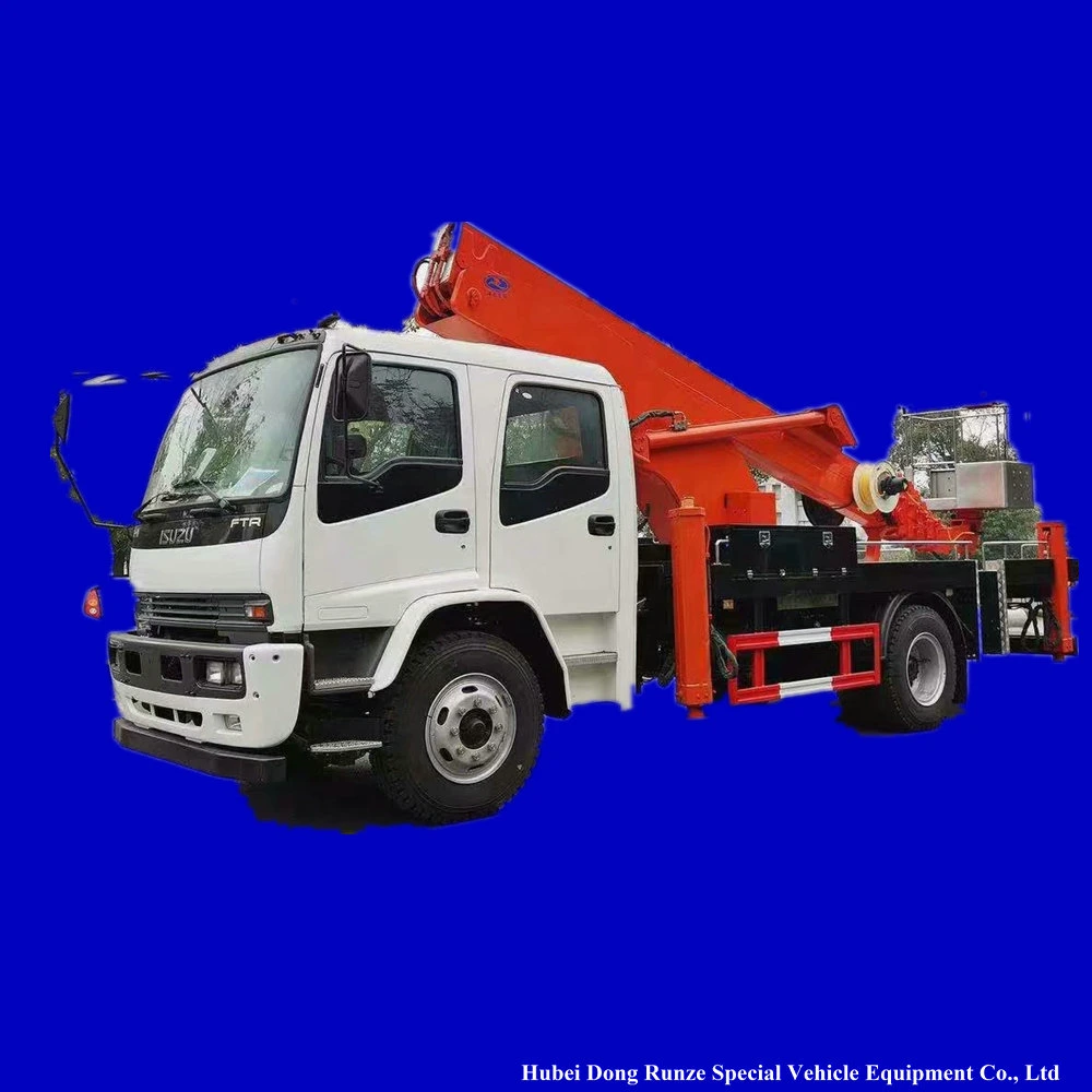 Suzu Platform Truck 20m-22m 23mftr /Fvr (Telescopic Boom Aerial bucket truck, high altitude operation truck Street Lights maintenance)