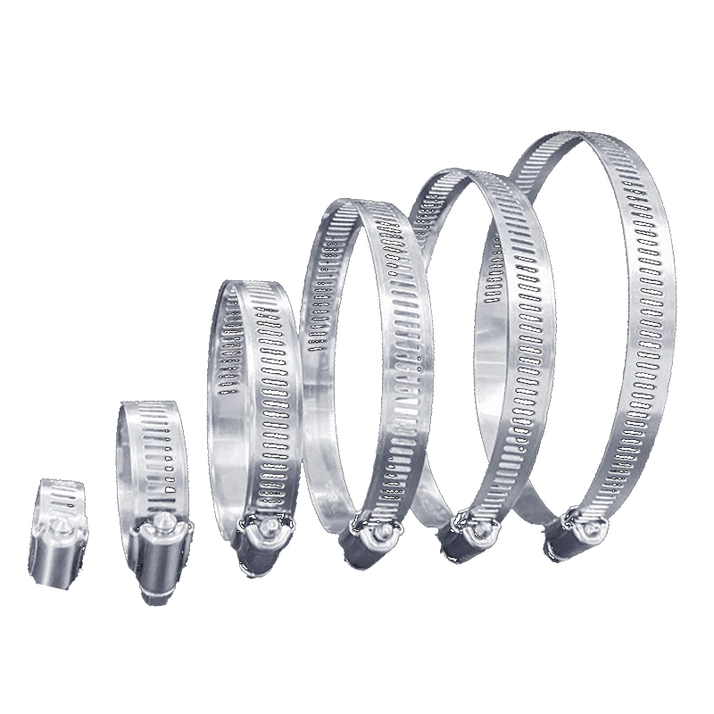 Stainless Steel Worm Drive Hose Clamps 304 201 Metal Hose Clamp