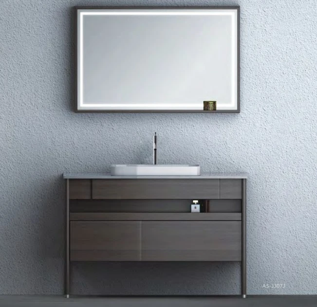 Estilo moderno con lavabo individual y baño independiente