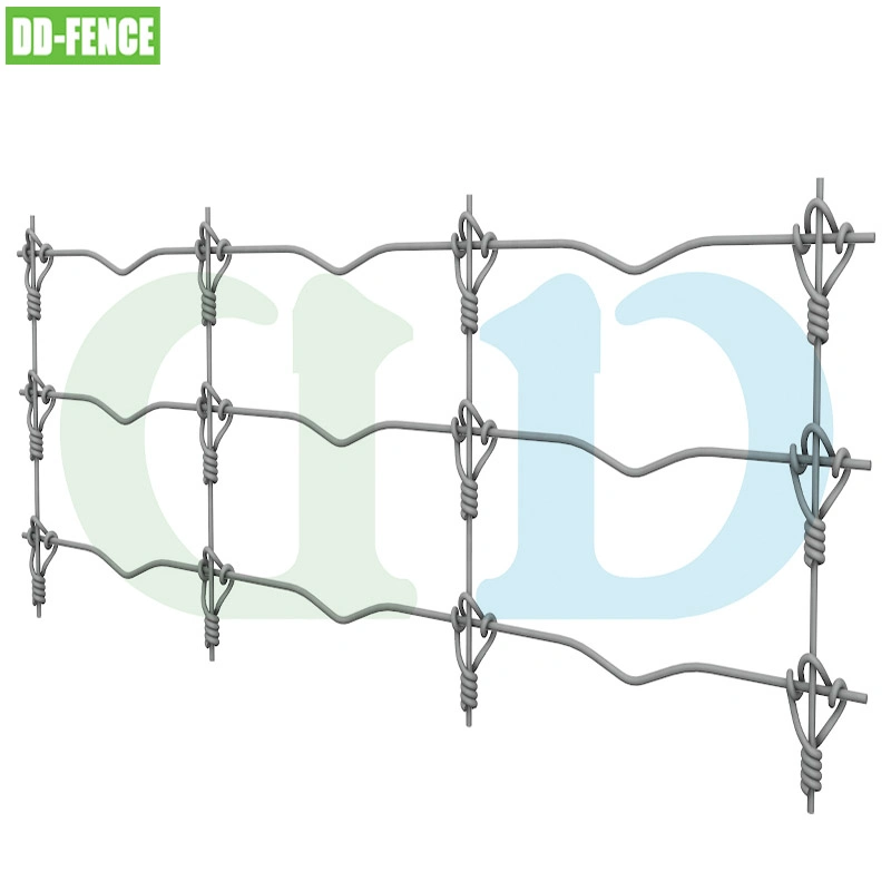 Wholesale/Supplier Galvanized Grassland Wire Mesh Panel Fencing Cattle / Sheep / Field / Deer Farm Fence