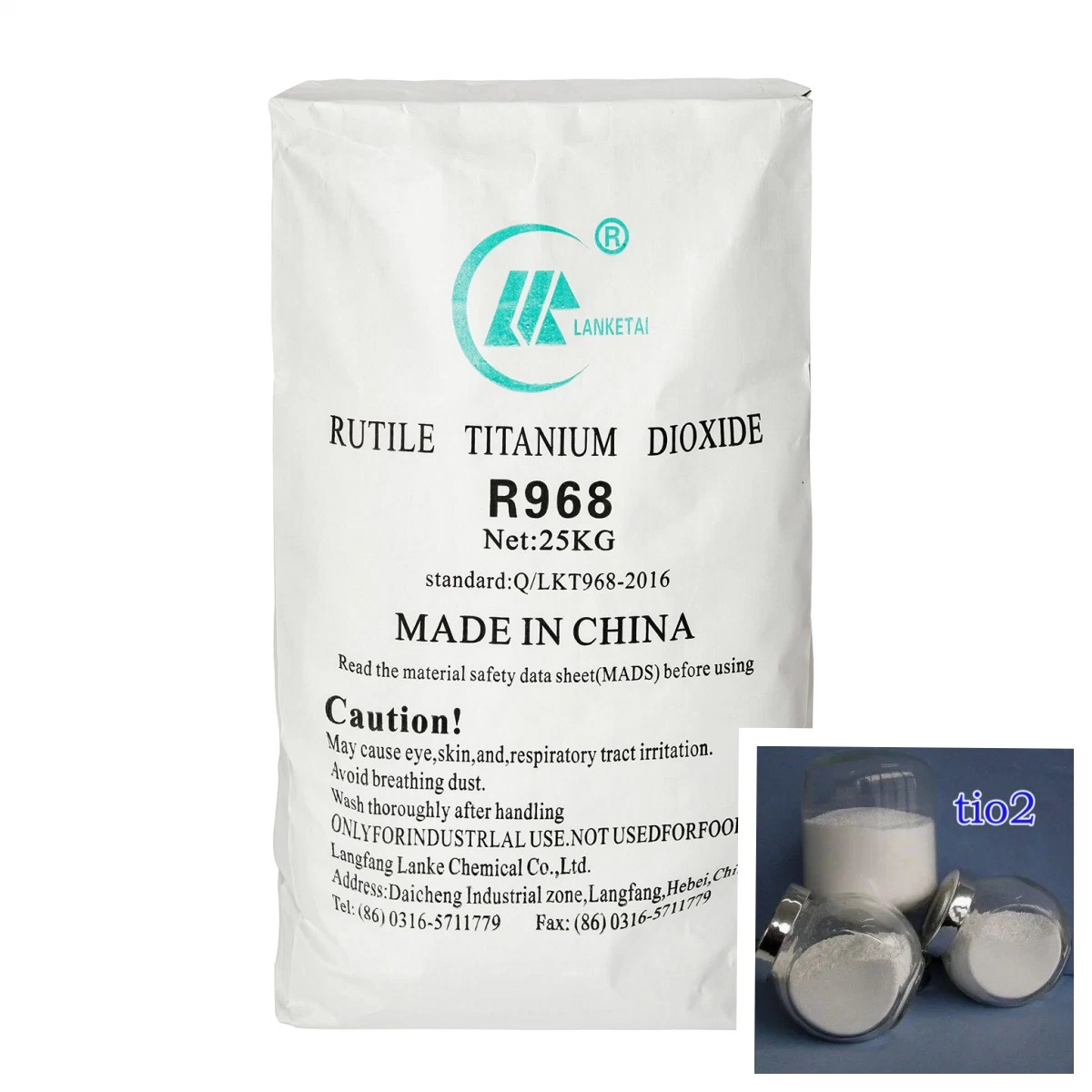 Industrial Grade Universal White Pigment TiO2 Rubber Plastic PVC Paint Ink Coating Rutile and Anatase Titanium Dioxide