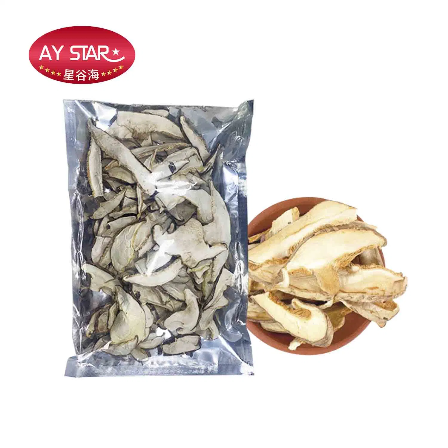 Mayorista/Proveedor a granel barato saludable marrón verde alimento seco Slice Shiitake Hongo