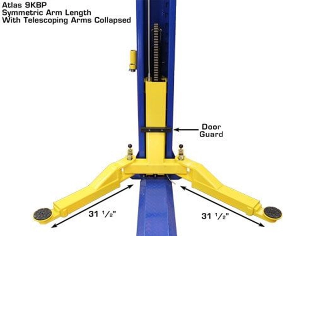 Two Post Lift Car Lift Garage Equipment 2 Post Car Service Equipment