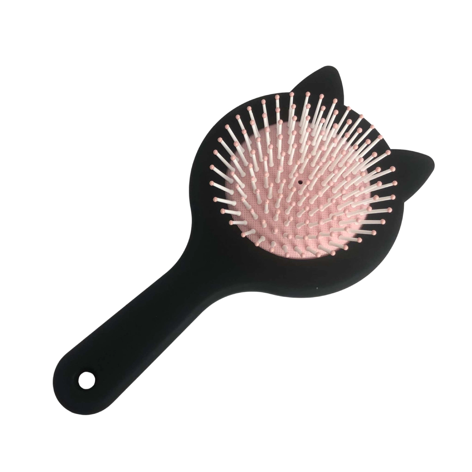 Beautichen New Fashion Black Cute Cat Paddle Plastic Beauty Hair Care Equipment Personally Hair Styling Tt Hair Brush