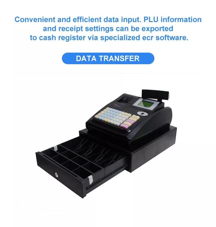 Bulk Supply POS System Terminal Electronic Cash Register Machine with ECR Software