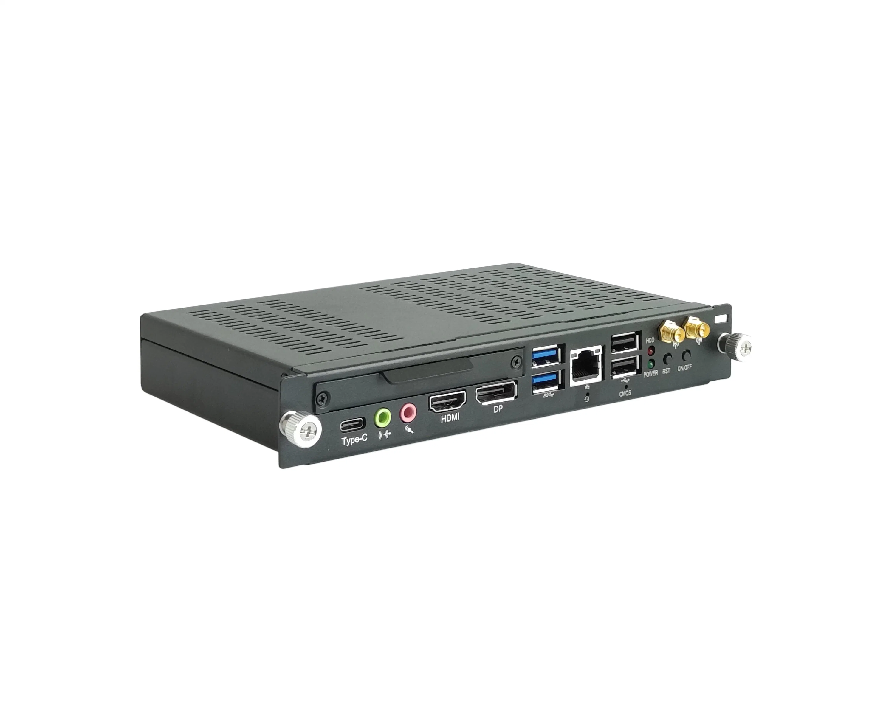 New 120*180*30 OPS PC Alder Lake I3-1215u, I5-1235u, I7-1250u UHD Graphics RAM HD-Mi Wi-Fi RS232 Ngff1 512GB Type-C OPS Computer