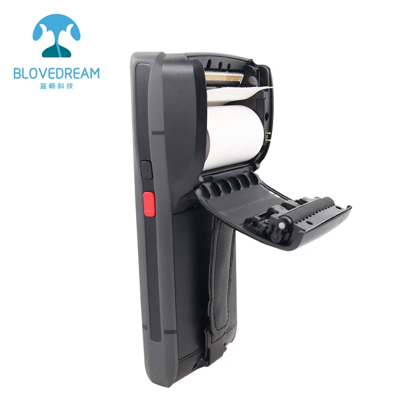 Blovedream 2D Barcode Scanner PDA Handheld Thermal Self-Adhesive and Small Ticket Printing Barcode