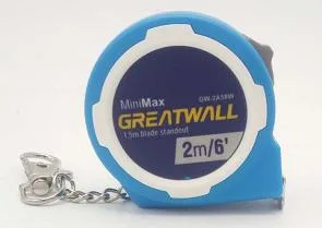 2m cinta promocional de regalo con cinta métrica Keychain Mini