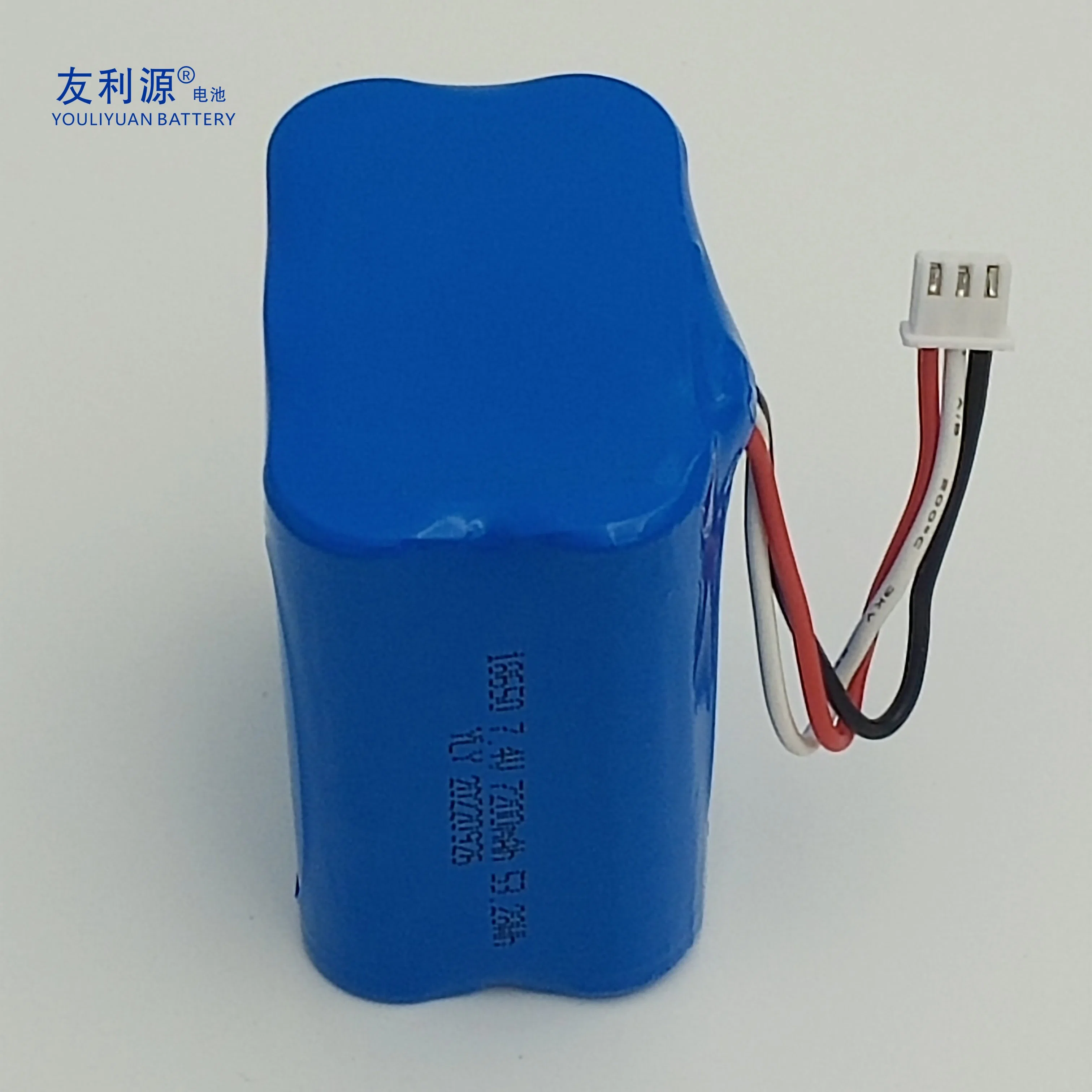 Factory Price 7.4V 7.2ah 2s3p 18650 Rechargeable Lithium Battery Pack for Consumer Electronics LED Lights