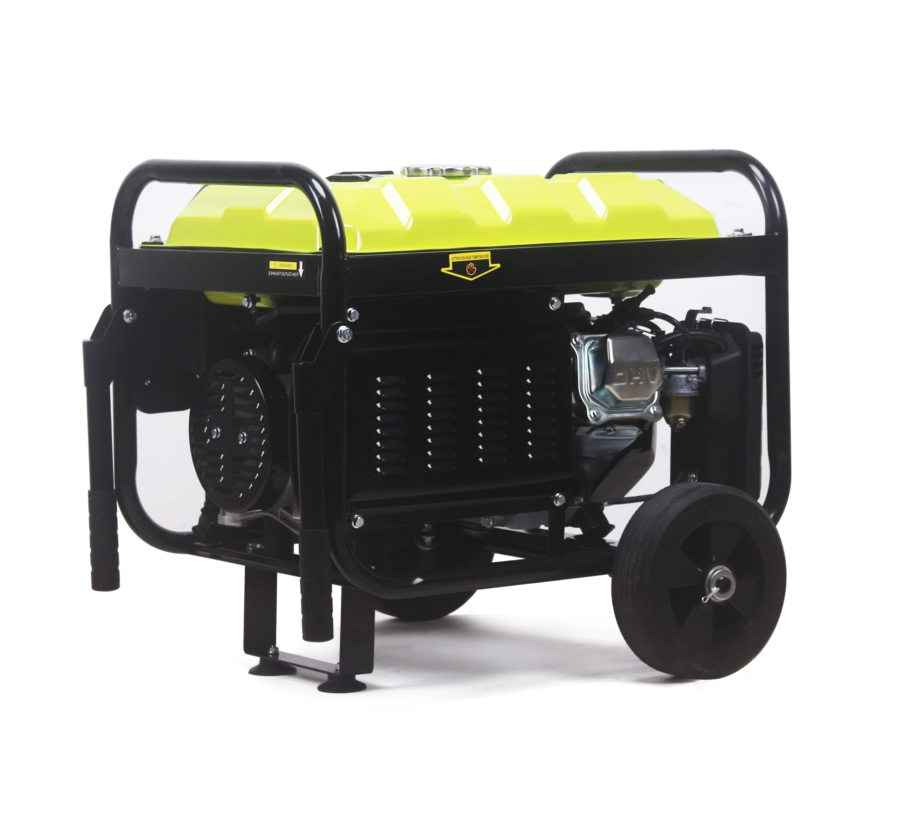 Mini portable silencieux moteurs de machines 3600tr/min 2.5HP 4L 2-AVC gaz 63cc générateur à essence pour la maison de prix