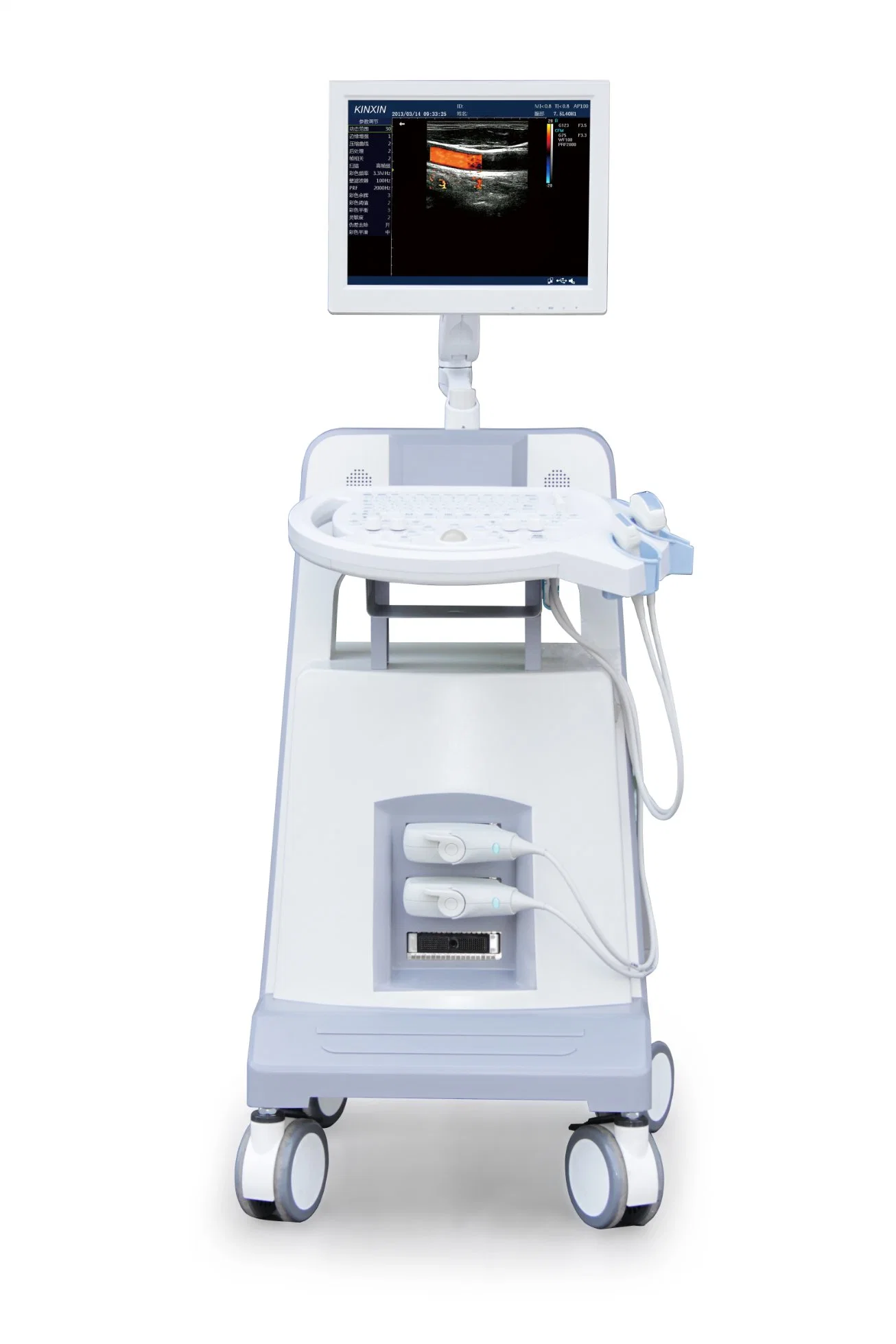 Dcu7 Color Doppler Ultrasound Scanner Trolley Type