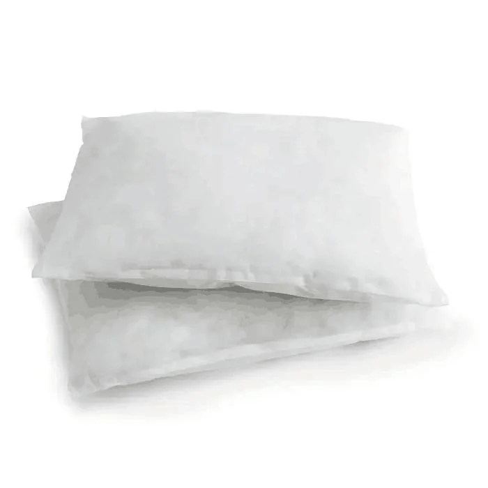 Venta caliente aerolínea viajes personalizados Nonwoven almohada de algodón desechables cubierta de la funda de almohada