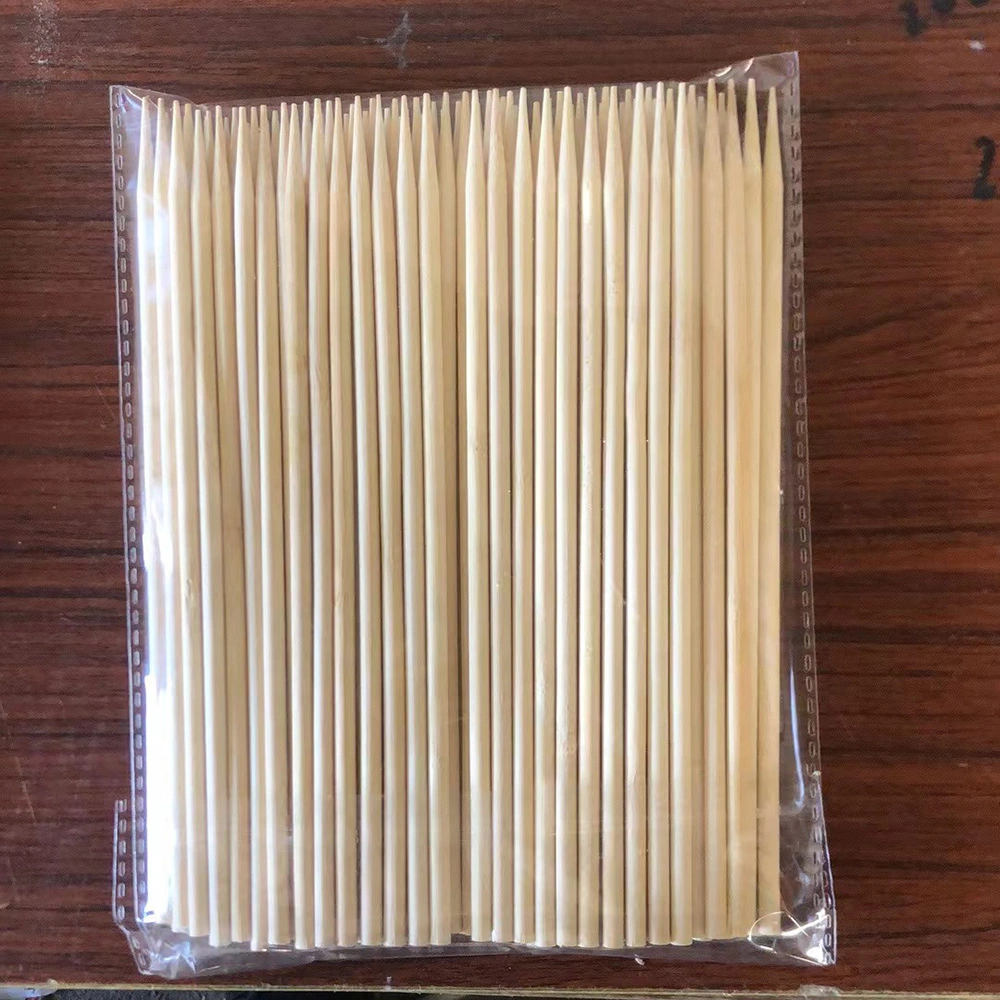 Disposable Biodegradable BBQ Skewer Bamboo Sticks