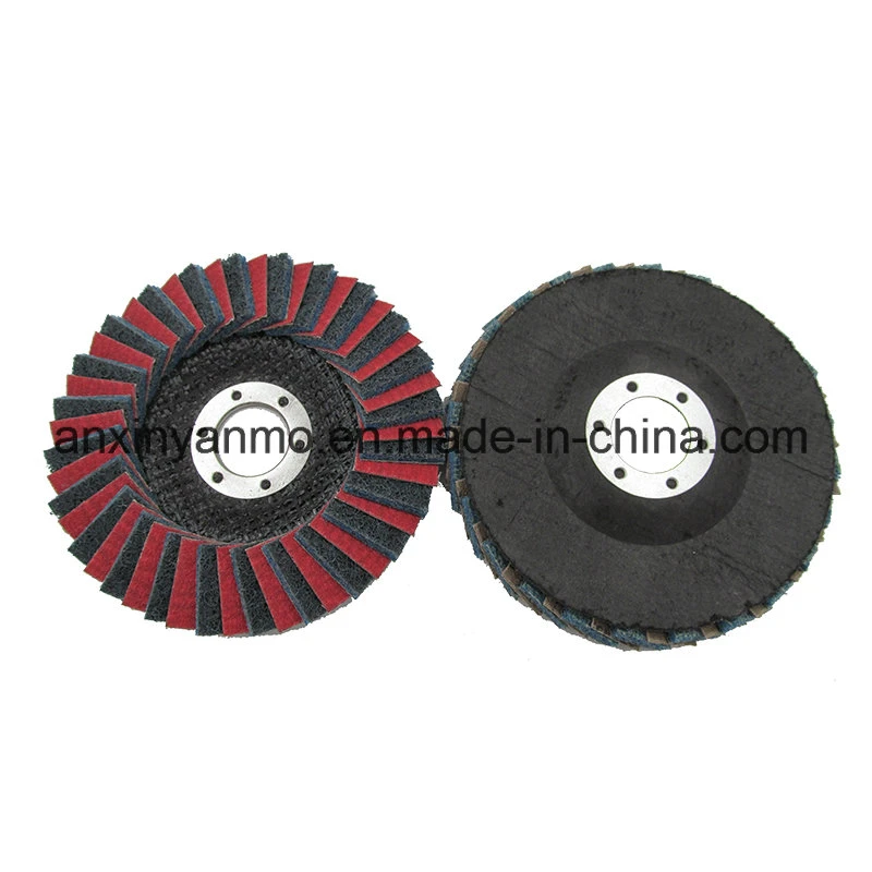 Non-Woven Material with Abrasive Cloth Polishing Pad