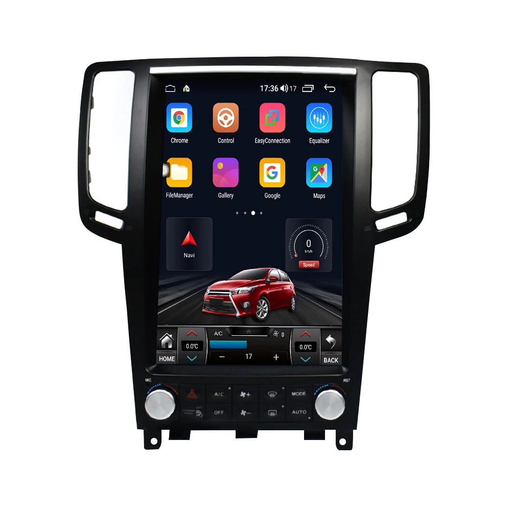 IPS Touch Vertical Screen Car Android Video for Infiniti G25/G37 2004 2005 2006 2007 2008 2009 2010 2011 2012 2013 4+64 GB GPS Wireless Player