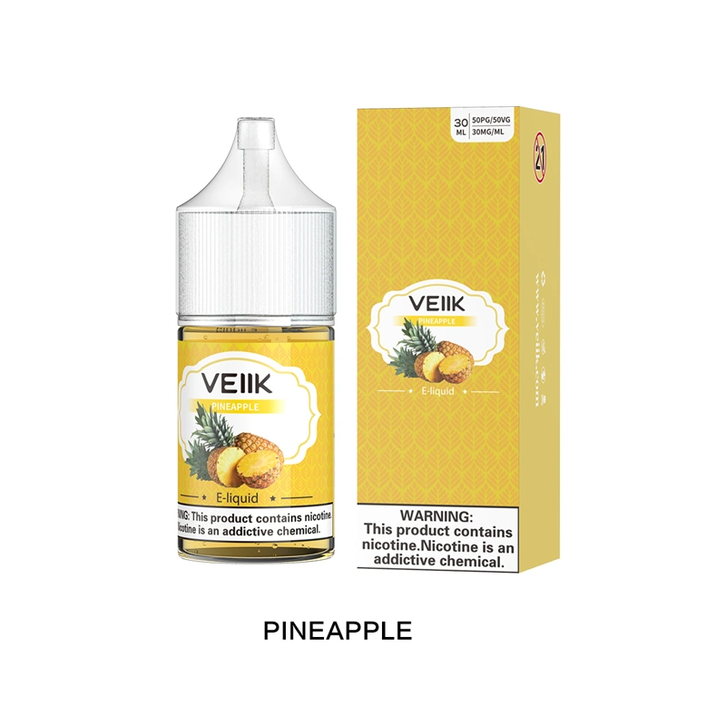 Comercio al por mayor Veiik 30 ml de E-Liquid 12 sabores con 30mg de sal de NIC