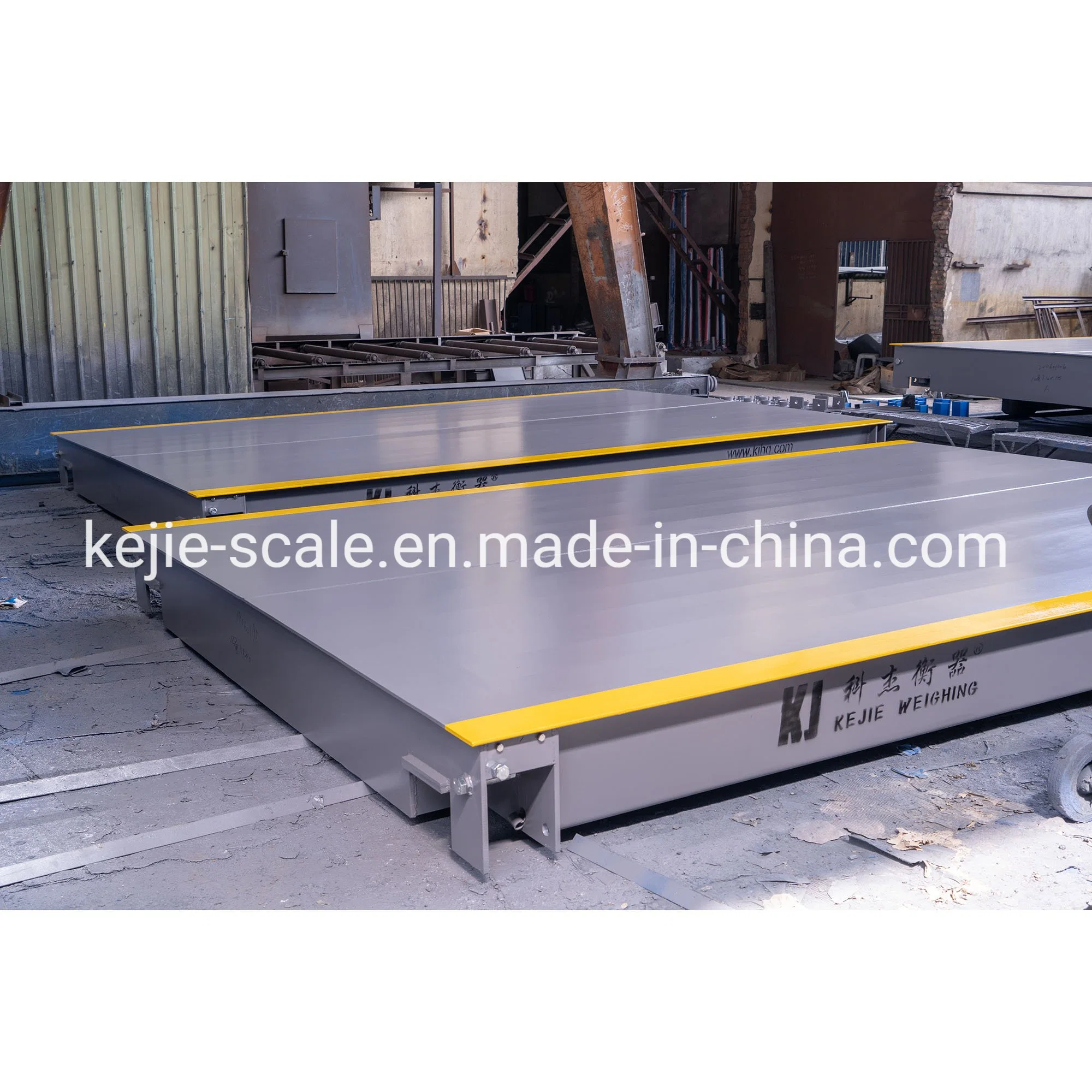 80 Tons Electronic Digital Truck Scale/Weighbridge with Weighing Controller From China Kejie Weighing Factory for Industrial Application