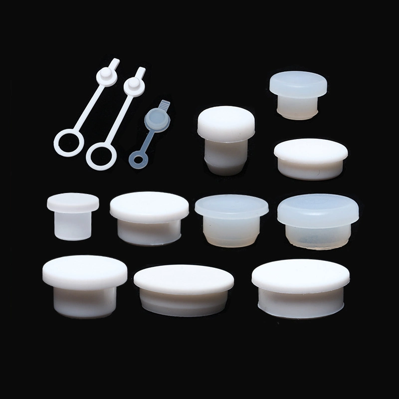 Rubber Hollow T-Type Waterproof Sealing Buckle Shock Absorbing Dust Silicone Rubber Plugs