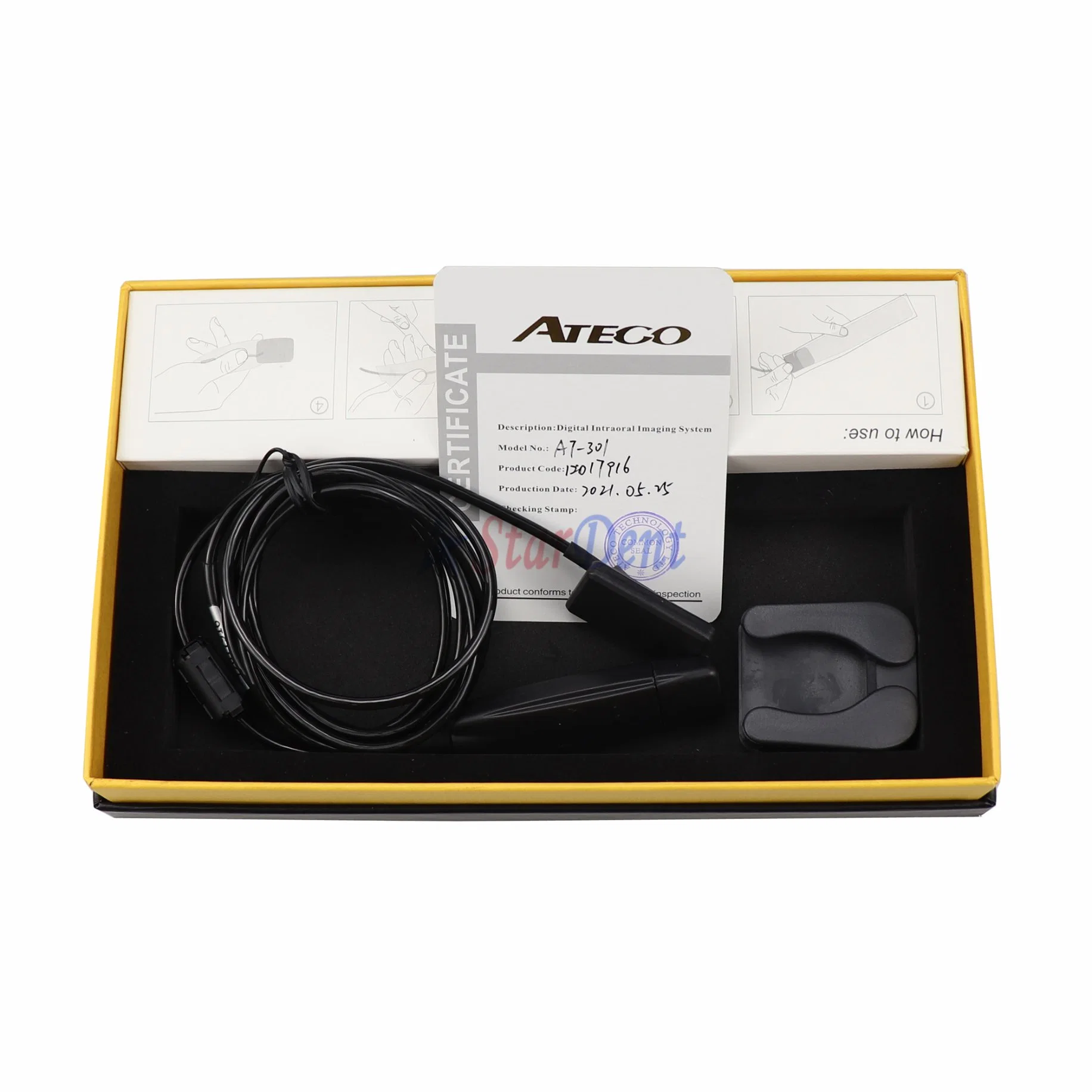 UK Ateco Rvg Digital Dental X Ray Intraoral Imaging Sensor (AT-301)