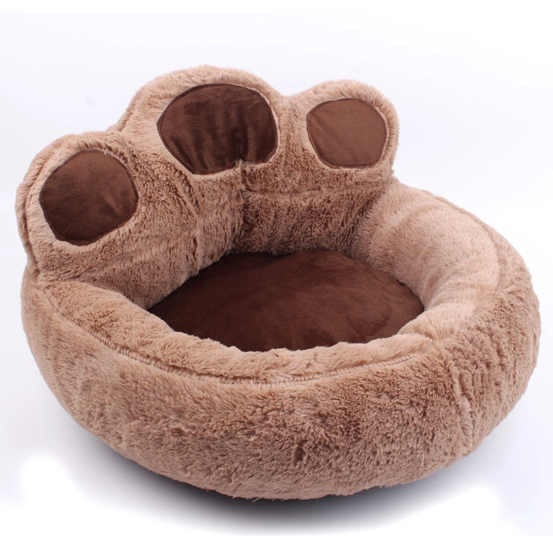 Beste Waschbare Katze Cave Nest Lustige Katze Hund Haustier Bett Mit hängenden Plüschkugeln