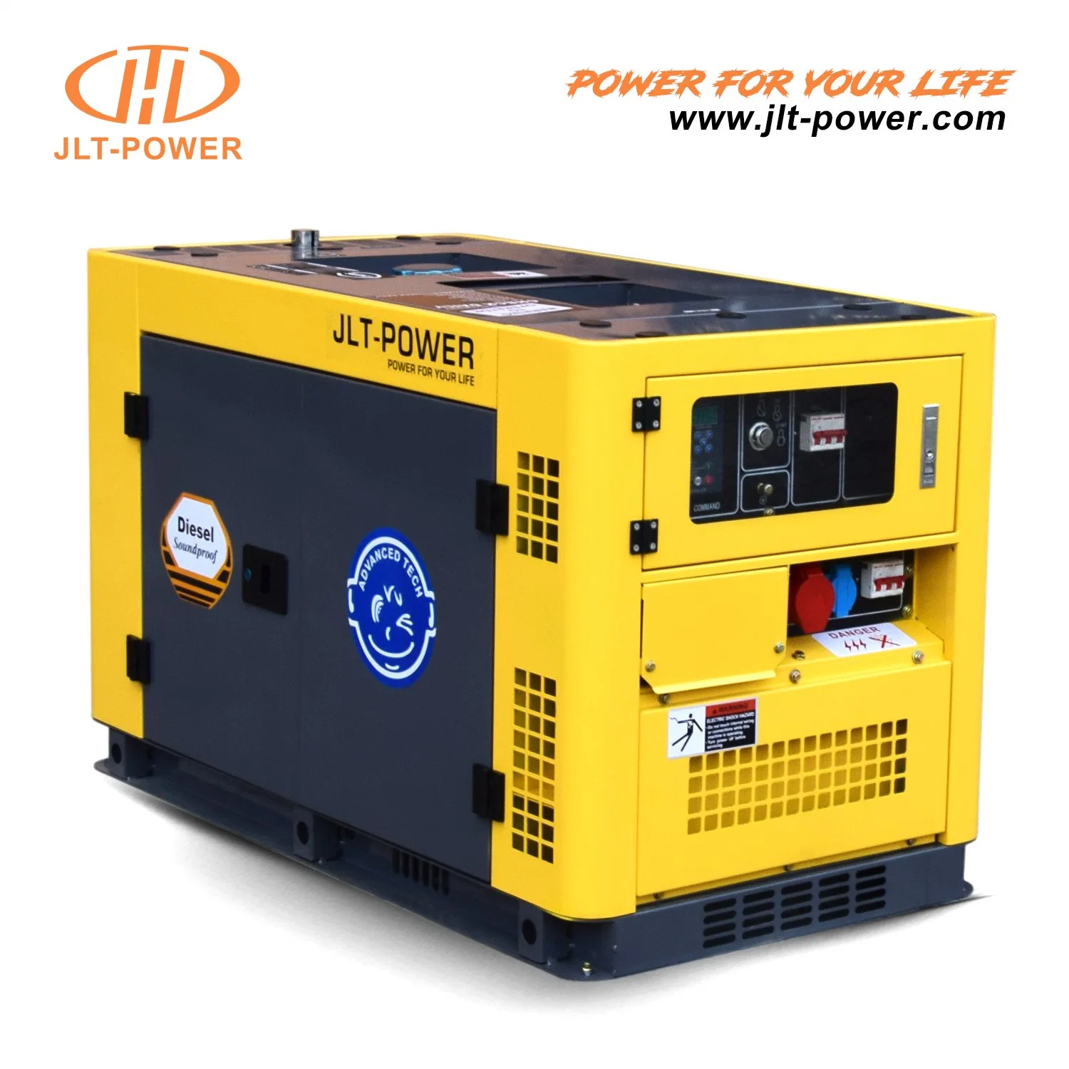 JLT power 24kw 30kVA silencioso gerador a diesel com motor Yangdong