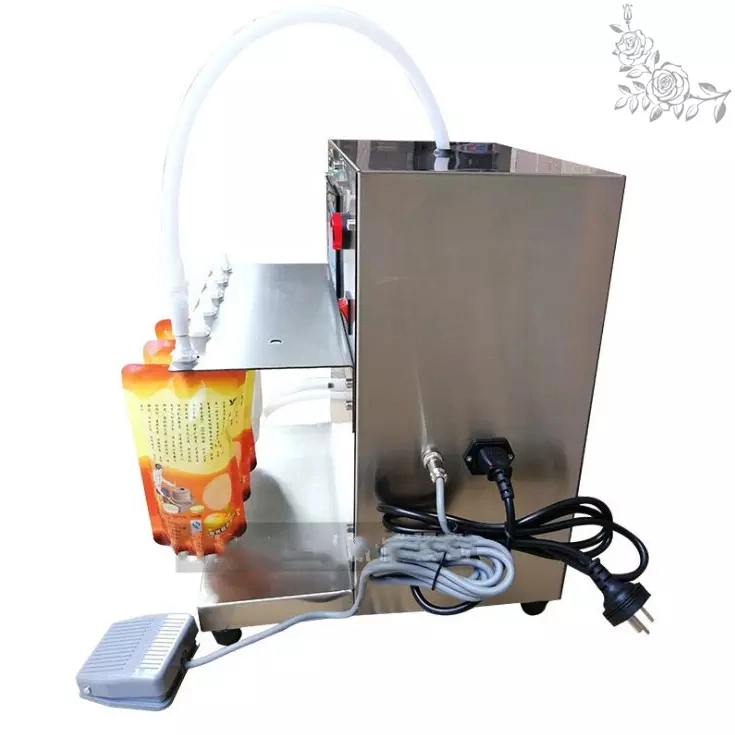 Kefai Hot Sale Spout Pouch Liquid Filling Machine Semi-Automatic Bagged Beverage Detergent Premade Pouch Packing Machine