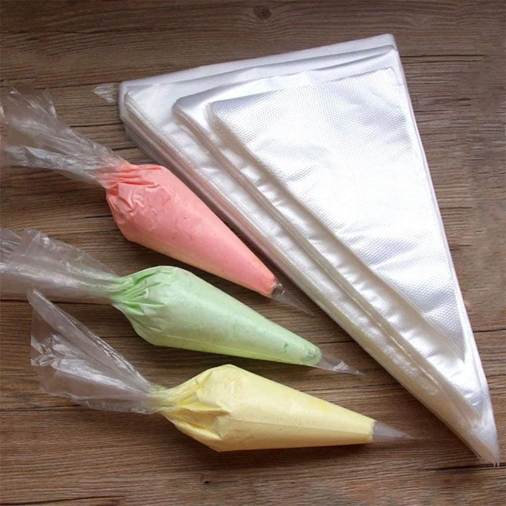 100PCS/Set de sacs jetables pour pâtisserie, sacs à douille, ustensiles de cuisine pour la pâtisserie