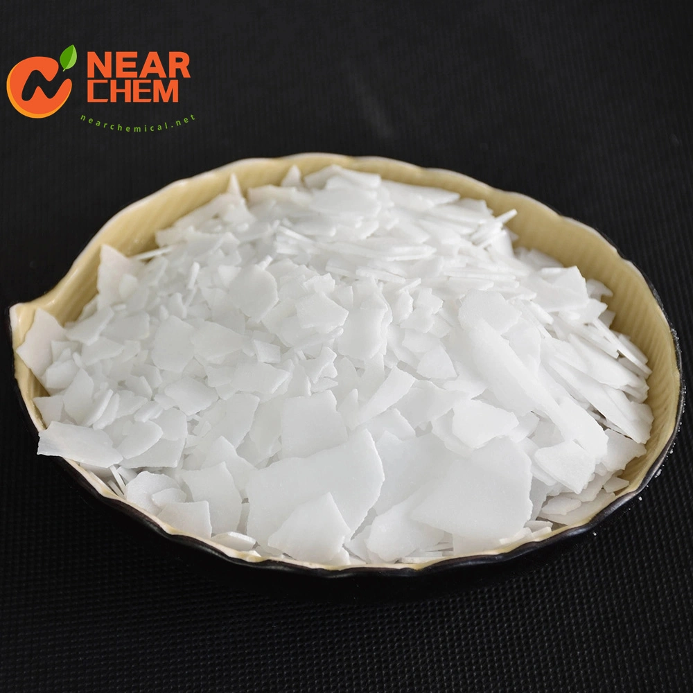 White Flakes Potassium Hydroxide / Caustic Potash / 99% Potash KOH Soda Flakes with Industrial Grade