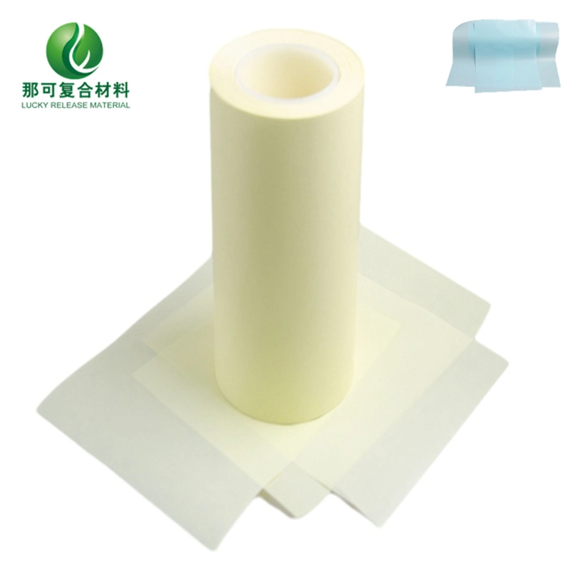 Three Colors Silicone Coated Release Paper Jumbo Roll Silicone Paper