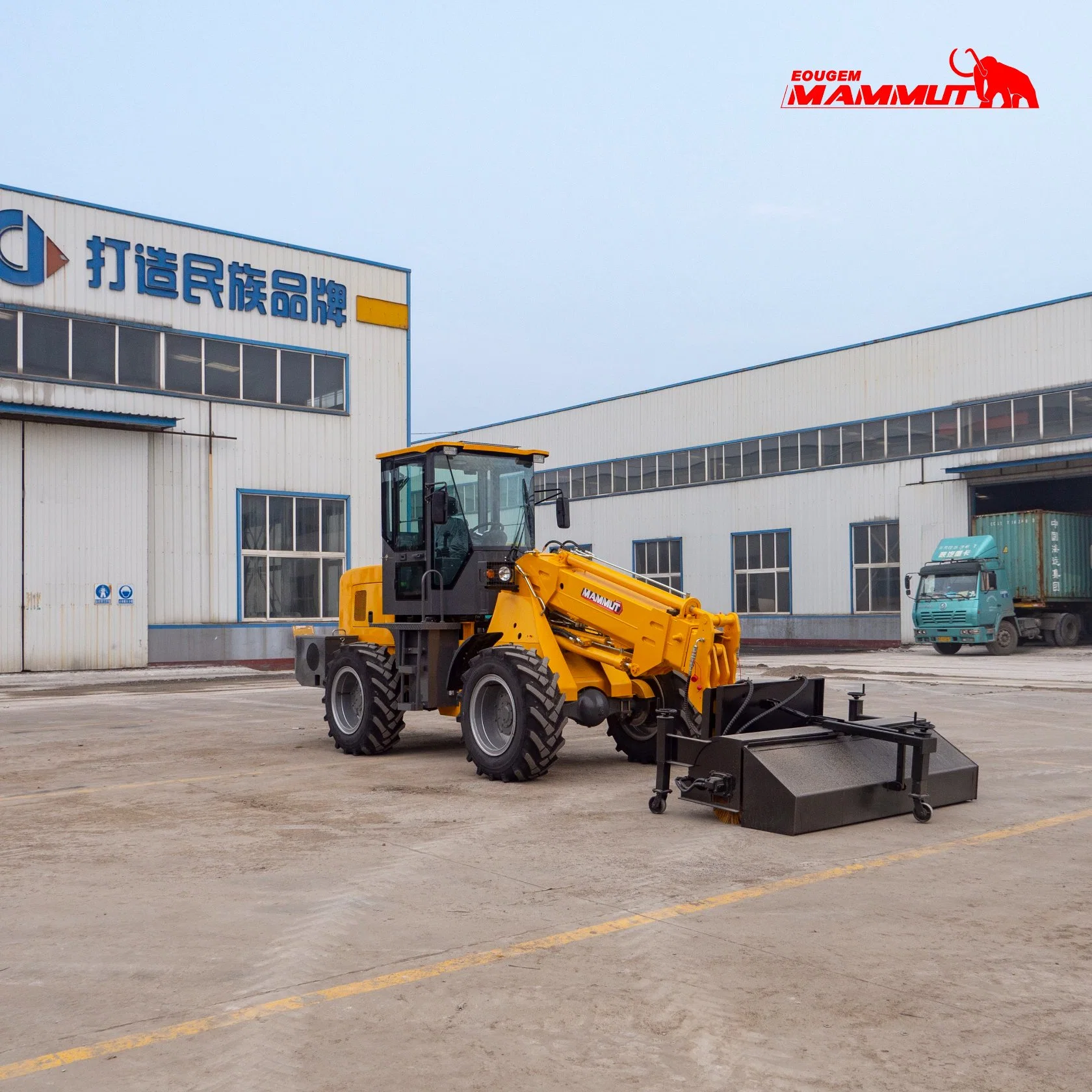 2000kg 2500kg Compact Machine Telescopic Front End Loaders