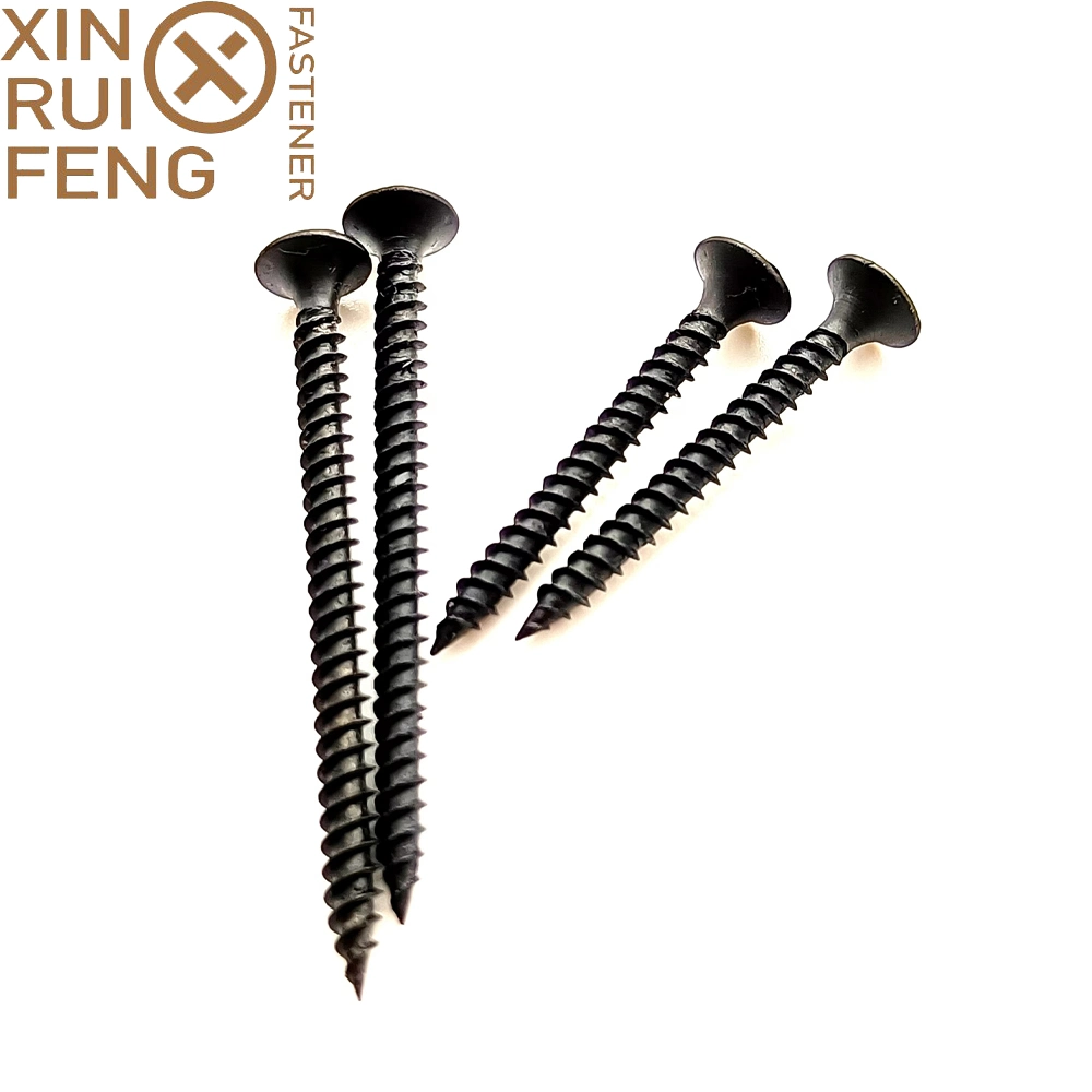 Xrfscrewcom DIN18182 Gypsum Black Fine Thread Drywall Screws